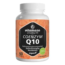 vitamaze Vitamaze Coenzym Q10 200 mg Kapseln Vegan – Produktbild 1 von 1