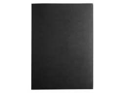 Exacompta 10 Exacompta Bewerbungsmappen in Leinenoptik, 400 g/m², DIN A4, 3-teilig, schwarz – Produktbild 1 von 1