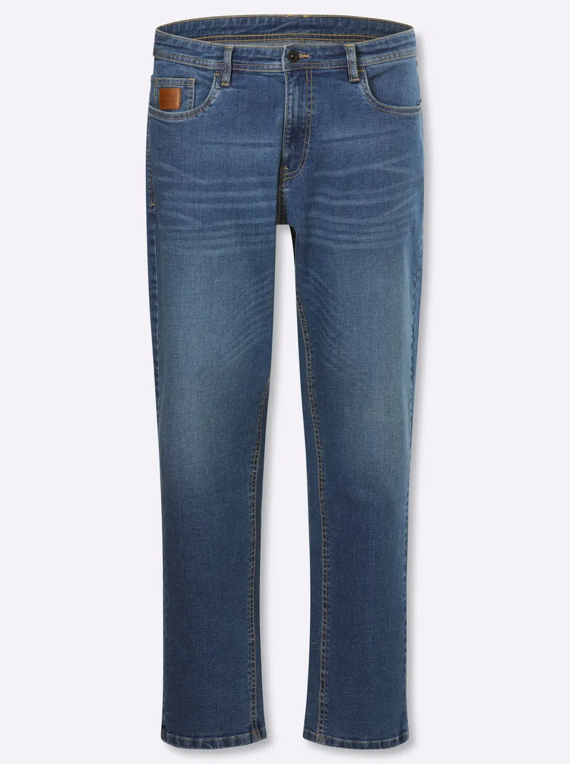 marco donati 5-Pocket-Jeans blue-stone-washed, Blue-stone-washed, – Produktbild 1 von 2