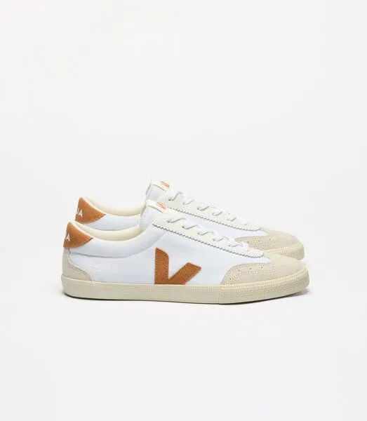 Veja Veja Damen-Sneaker Volley Canvas White Umber – Produktbild 4 von 4