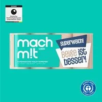 mach m!t mach m!t Superweiches Toilettenpapier 3-lagig - 150 Blatt - PURE – Produktbild 1 von 1