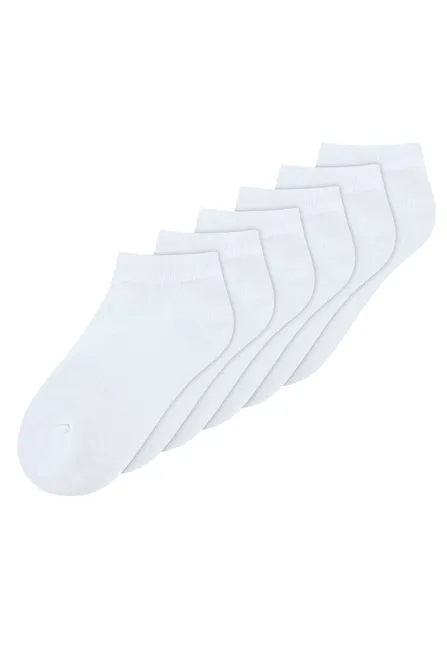 MELA Sneakersocken GOTS, 3er Pack, White, – Produktbild 2 von 2