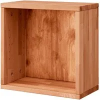 TPT TPT Hängeregal "BuxingHome" Kernbuche massiv, B 38 x T 20 x H 38 cm – Produktbild 1 von 1