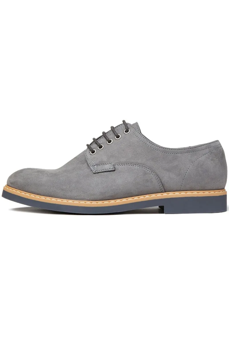 Will's Vegan Store Will's Vegan Store Herren vegan Signature Derbys Grau, Grau, – Produktbild 1 von 2