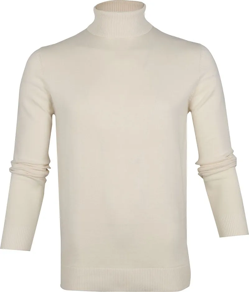 Suitable Suitable Respect Cox Rollkragenpullover Off White - Größe XXL, Wollweiß, – Produktbild 2 von 2