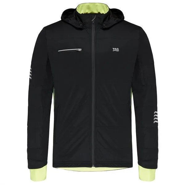 TAO Sportswear TAO Sportswear Klimaregulierende Polartec® Alpha® Herren Laufjacke Narnik, Schwarz, – Produktbild 2 von 4