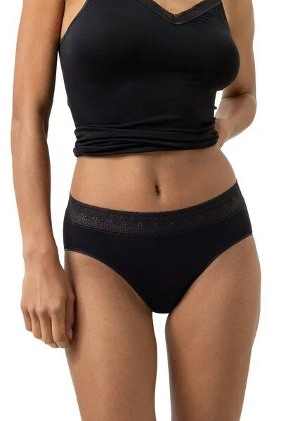 mey Mey Taillen-Slip | Modal Lace, Schwarz, – Produktbild 1 von 3