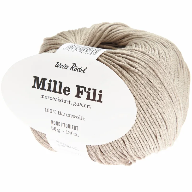 Wolle Rödel Wolle Rödel Mille Fili Hellgrau, Hellgrau, – Produktbild 1 von 1