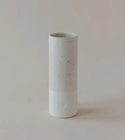 Eulenschnitt Eulenschnitt Vase mit Prägung aus Steingut – Produktbild 1 von 1