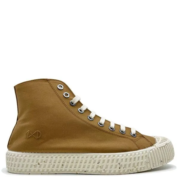 nat-2 Veganer Sneaker nat-2 Mono ETA waterproof aus Biobaumwolle Men, Camel (braun), – Produktbild 1 von 4