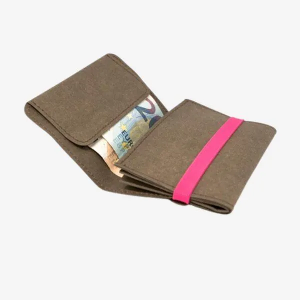 ANDERS & KOMISCH ANDERS & KOMISCH Mittelgroßes Portemonnaie mit RFID Schutz - KOMPAKT, Pink, – Produktbild 6 von 6