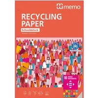 Memo memo Schreibblock A4 kar.50 Bl. RC-plus – Produktbild 1 von 1