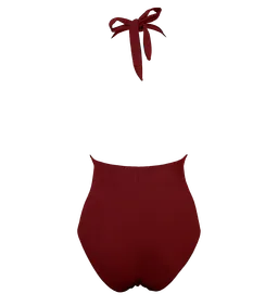 Anekdot Anekdot Damen vegan Lunar Badeanzug Merlot – Produktbild 1 von 1