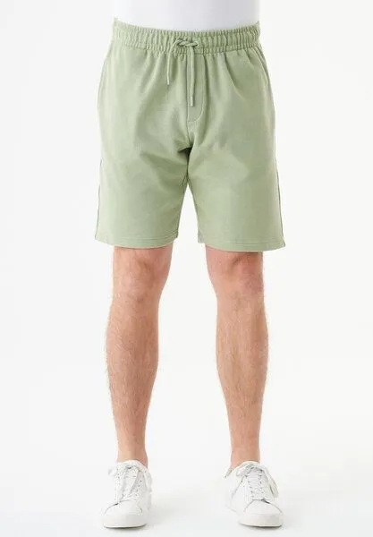 ORGANICATION ORGANICATION ESSENTIALS-SHADI- Shorts aus Bio-Baumwolle, Sage green, – Produktbild 1 von 3