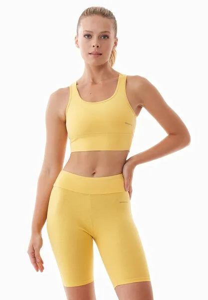 ORGANICATION ORGANICATION BETSYY | Bralette aus Bio-Baumwolle, Saffron, – Produktbild 1 von 4