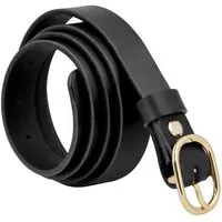 Simaru Simaru Premium-Ledergürtel für Damen 20mm Boavista-EU, Schwarz, – Produktbild 1 von 1