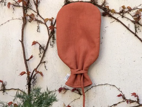 werkvoll by Lena Peter werkvoll by Lena Peter Wärmflaschenbezug 2L Line, Rust, – Produktbild 2 von 4