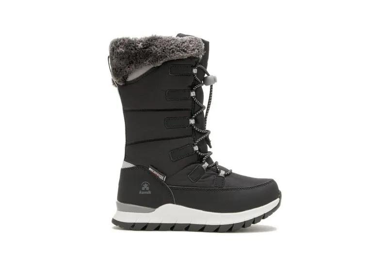 Kamik Kamik PRAIRIE 2 Winterstiefel Aus wasserdichtem Nylon und Kunstleder mit DriDefense-Membran, Schwarz, – Produktbild 1 von 4