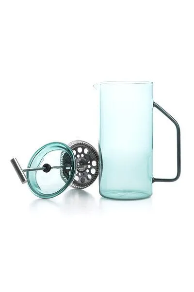 Tranquillo Tranquillo French Press RAIINBOW – Borosilikatglas, Grün, – Produktbild 4 von 6