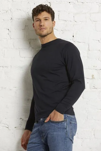 Wunderwerk Wunderwerk Herren Sweatshirt "Compact sweat crewneck male", Dunkelblau (695 old navy), – Produktbild 1 von 4