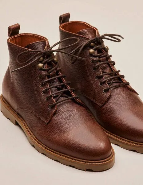 M.Moustache M.Moustache Low Boot Eugene, Brown grained (braun), – Produktbild 2 von 8