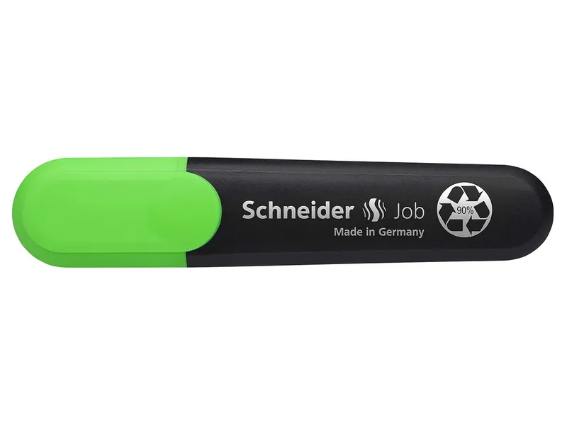Schneider Schneider Textmarker Job grün, Keilspitze 1+5mm – Produktbild 1 von 1