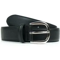 Will's Vegan Shop Will's Vegan Shop D-Ring-Gürtel, 3 cm Schwarz Herren, Schwarz, – Produktbild 2 von 3