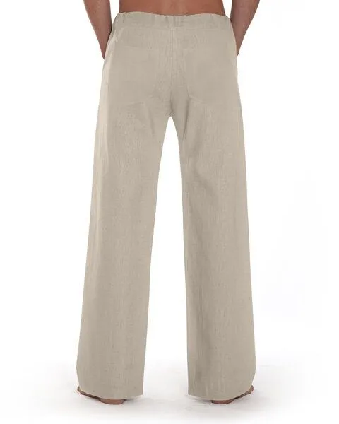 SCHAZAD Leinenhose Essential Sport von SCHAZAD, Unisex, Beige, – Produktbild 1 von 2