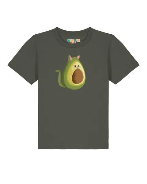 watabout.kids watabout.kids T-Shirt Kinder Avocato, Khaki, – Produktbild 1 von 2