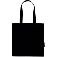 Neutral Neutral® Baumwolltasche Einkaufstasche Shopper Lange Henkel 38 x 42 cm, Schwarz, – Produktbild 1 von 2