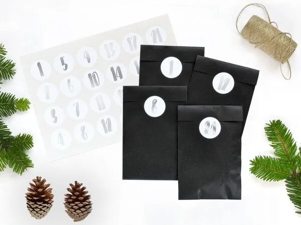 renna deluxe renna deluxe Adventskalender zum Selbstbefüllen, Silber, – Produktbild 1 von 4