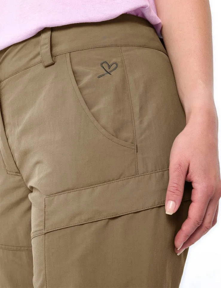 Vaude Vaude Zip-off-Hose WOMEN'S NEYLAND CARGO ZO PANTS schnell trocknendes Material – Produktbild 3 von 4