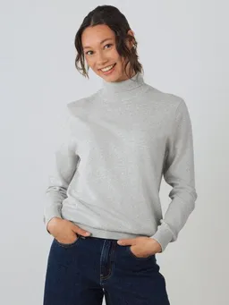 Honest Basics Honest Basics Damen Rollkragenpullover aus 100% Bio-Baumwolle – Produktbild 1 von 1