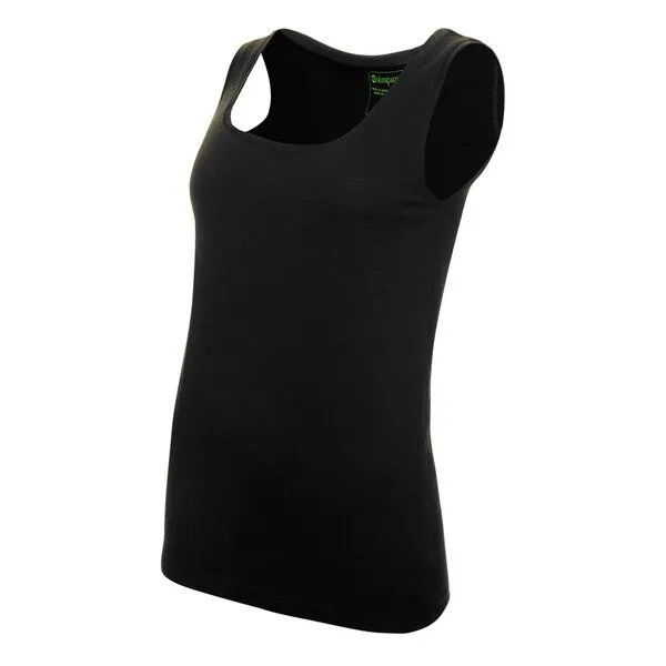 Kaipara - Merino Sportswear Kaipara - Merino Sportswear Merino Top Regular 200 Damen, Schwarz, – Produktbild 2 von 2