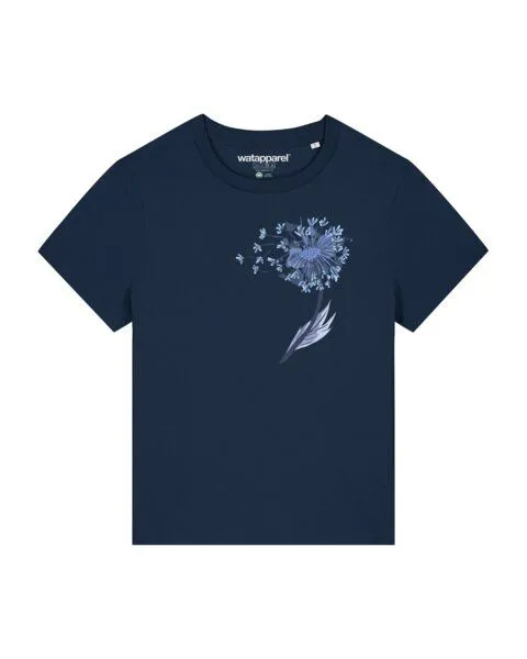 watapparel watapparel T-Shirt Frauen Dandelion, French navy, – Produktbild 1 von 4