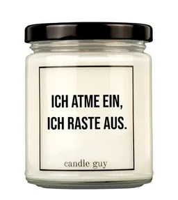 Candle Guy Candle Guy Duftkerze Ich atme ein, ich raste aus. aus Sojawachs – Produktbild 1 von 1