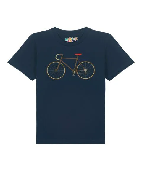 watabout.kids watabout.kids T-Shirt Kinder Fahrrad, French navy, – Produktbild 1 von 2
