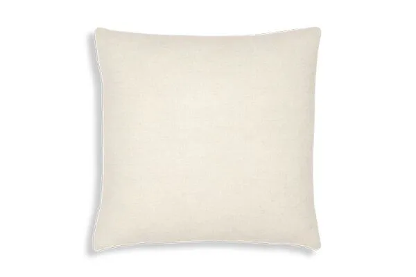 Kayori Kayori Tibet - Kissenbezug 50x50 - 50% Leinen / 50% Wolle, Offwhite, – Produktbild 1 von 1