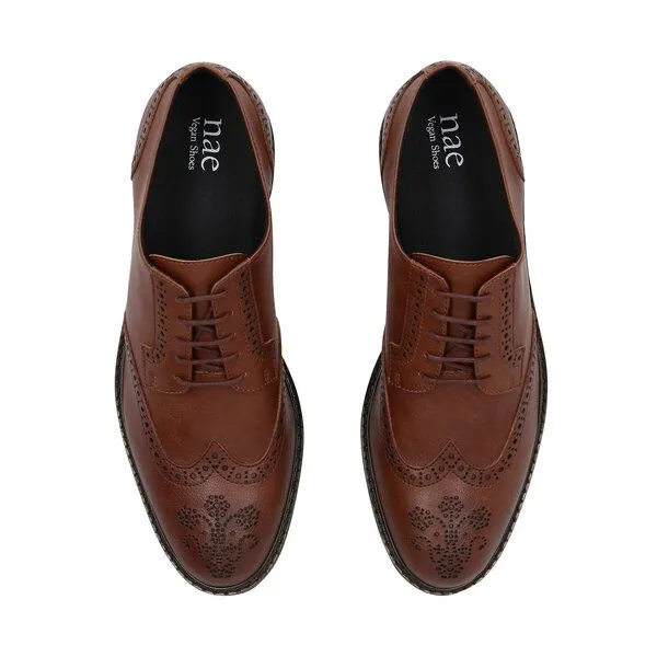 Nae Vegan Shoes Nae Vegan Shoes NAE Gael | Vegane Herrenschuhe, Braun, – Produktbild 3 von 4
