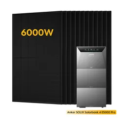 Anker Anker SOLIX Solarbank 4 E5000 Pro, mit 12 x 500 Bifaziale Solarmodule, by Powerness - 15kWh / ohne Zubehör / Selbstabholung – Produktbild 1 von 1