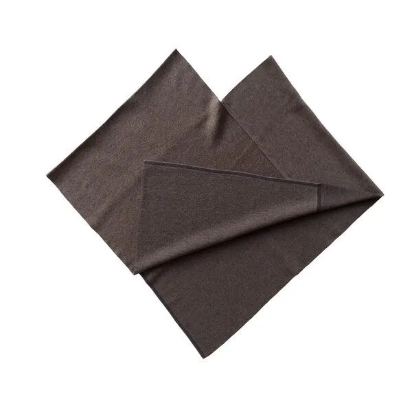 austriandesign.at austriandesign.at DreieckPoncho reversibel dünn aus extrafeiner Merinowolle, Braun/blaubraun, – Produktbild 1 von 4