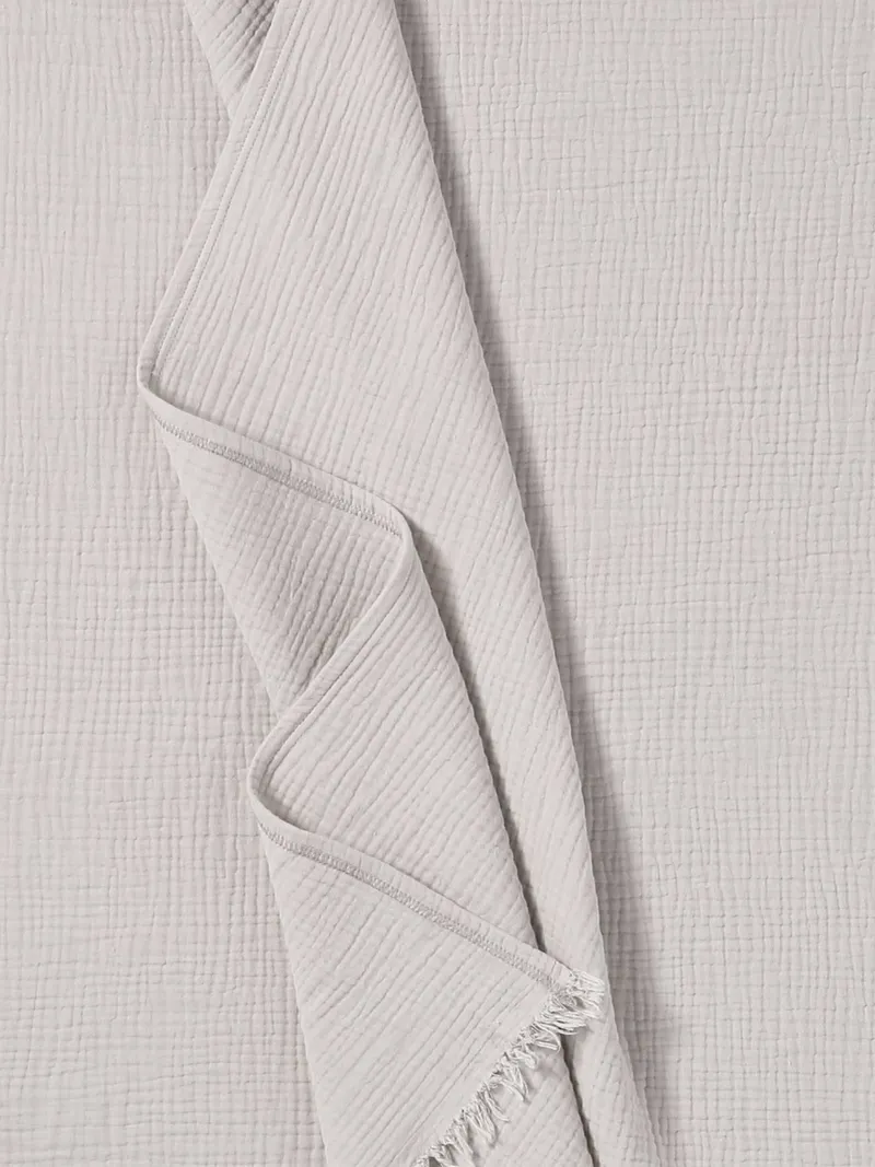 Vertbaudet Babydecke, Taupe, – Produktbild 3 von 3