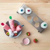 ECO Brotbox ECO Brotbox Eis selber machen - Form für 6 Eis am Stiel - ECO Ice Pops - aus Edelstahl – Produktbild 1 von 1