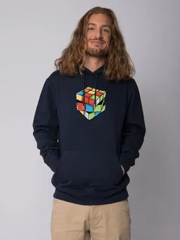 watapparel watapparel Hoodie Unisex Pixel Zauberwürfel – Produktbild 1 von 1