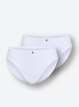 wäschepur Jazzpants 2x weiß – Produktbild 1 von 1