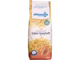 Spielberger Mühle Spielberger Mühle Bio-Gabel-Spaghetti Hartweizengrieß, 500 g – Produktbild 1 von 1