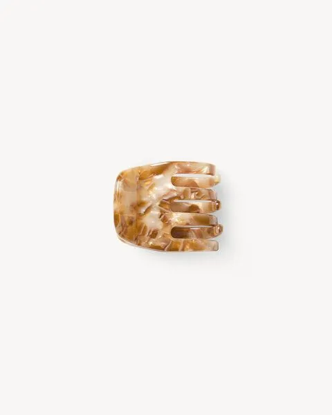 JAN N JUNE JAN N JUNE MACHETE Haarklammer MINI CLAW aus Acetat, Baja tortoise (hellbraun), – Produktbild 3 von 3