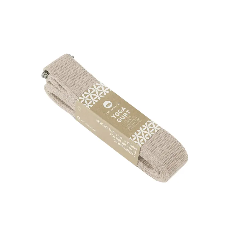 Lotuscrafts Yoga-Gurt Lotuscrafts, Beige, – Produktbild 1 von 1
