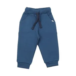 Walkiddy Kinder Baggy Hose GOTS zertifiziert Bio-Baumwolle, Navyblau, Walkiddy – Produktbild 1 von 1