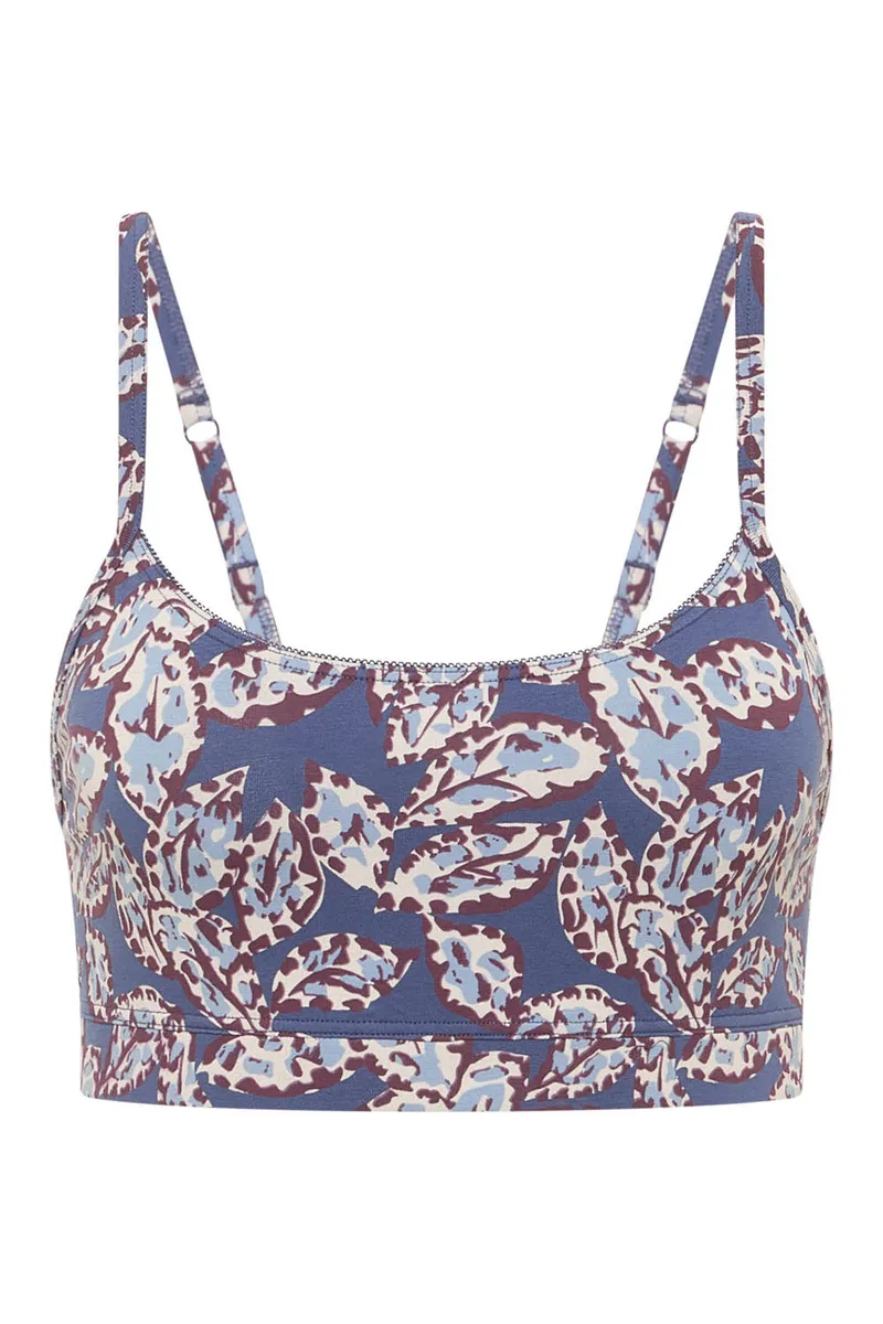Tranquillo Bralette Tabeaa aus Biobaumwolle - blue fall / XL – Produktbild 1 von 2